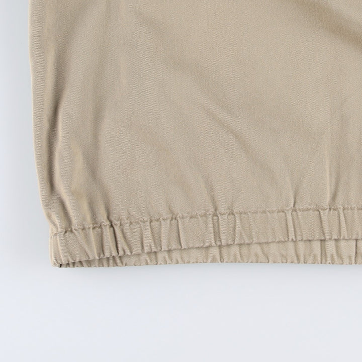 80s-90'S Lands' End Swing Top Sport Jacket, Women's Size L (approx.), Vintage cotton Beige type Vintage Second Hand