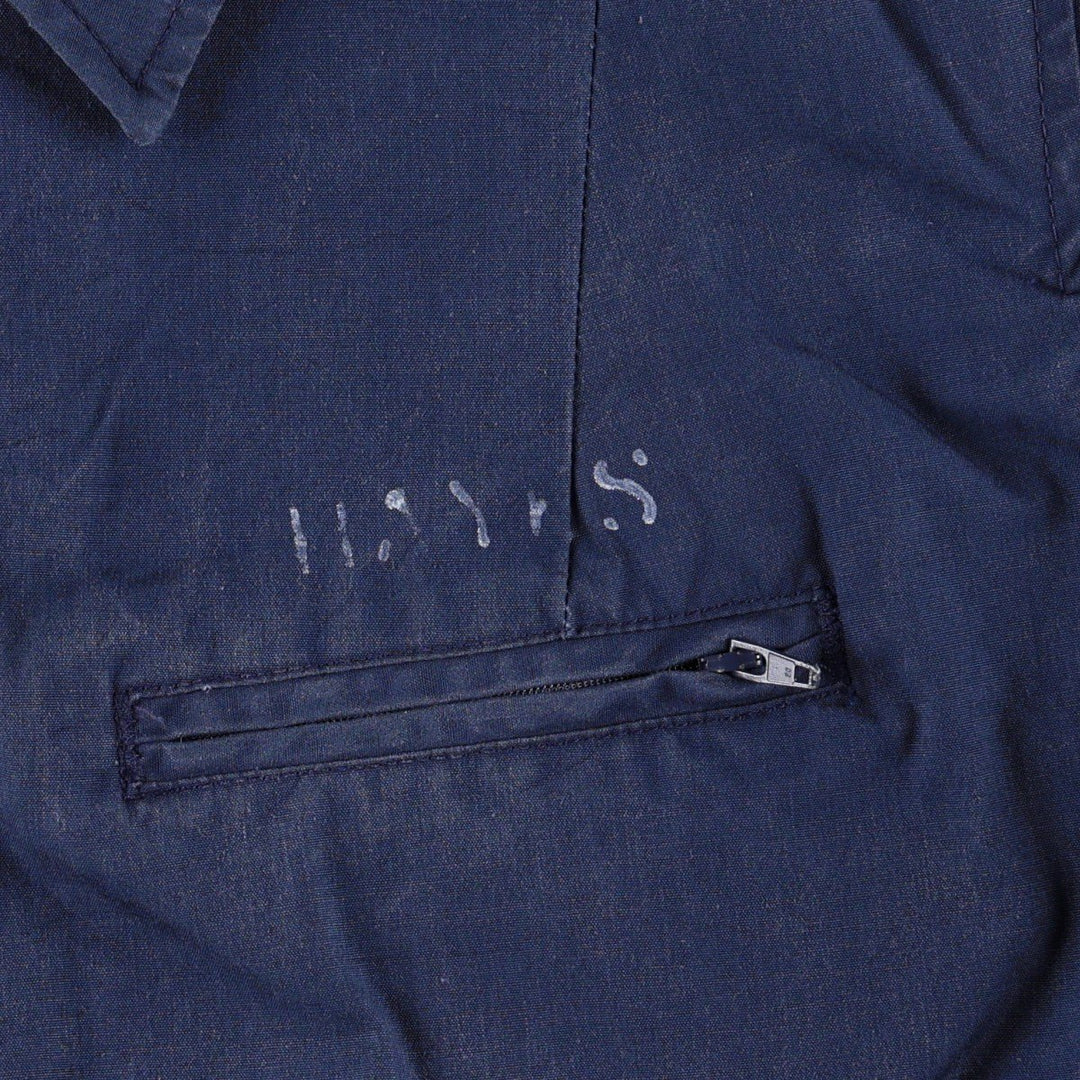 1990'S US Military Utility Jacket, Women's Size XL (Equivalent), Vintage polyester navy blue type Vintage Second Hand
