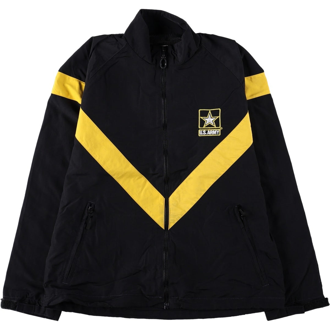 Genuine US Army APFU Training Jacket, Nylon Jacket, Made in USA, Size Small Nylon black type Vintage Second Hand