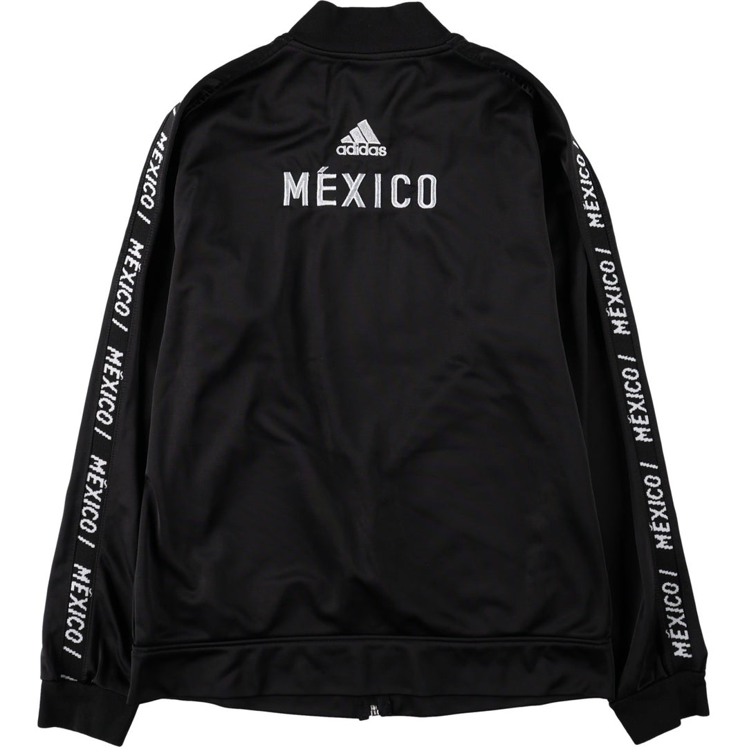Adidas FMF Mexican Football Federation Track Jacket (Women's Size M) unclear black type Vintage Second Hand