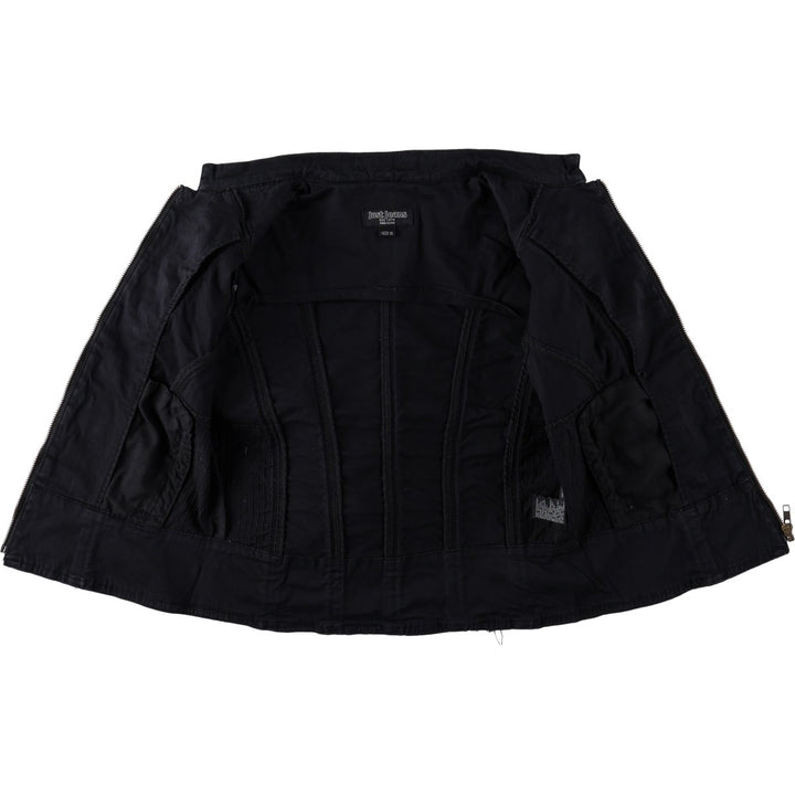 Just Jeans Cotton Jacket Napoleon Jacket Women's Size L (approx.) cotton black type Vintage Second Hand