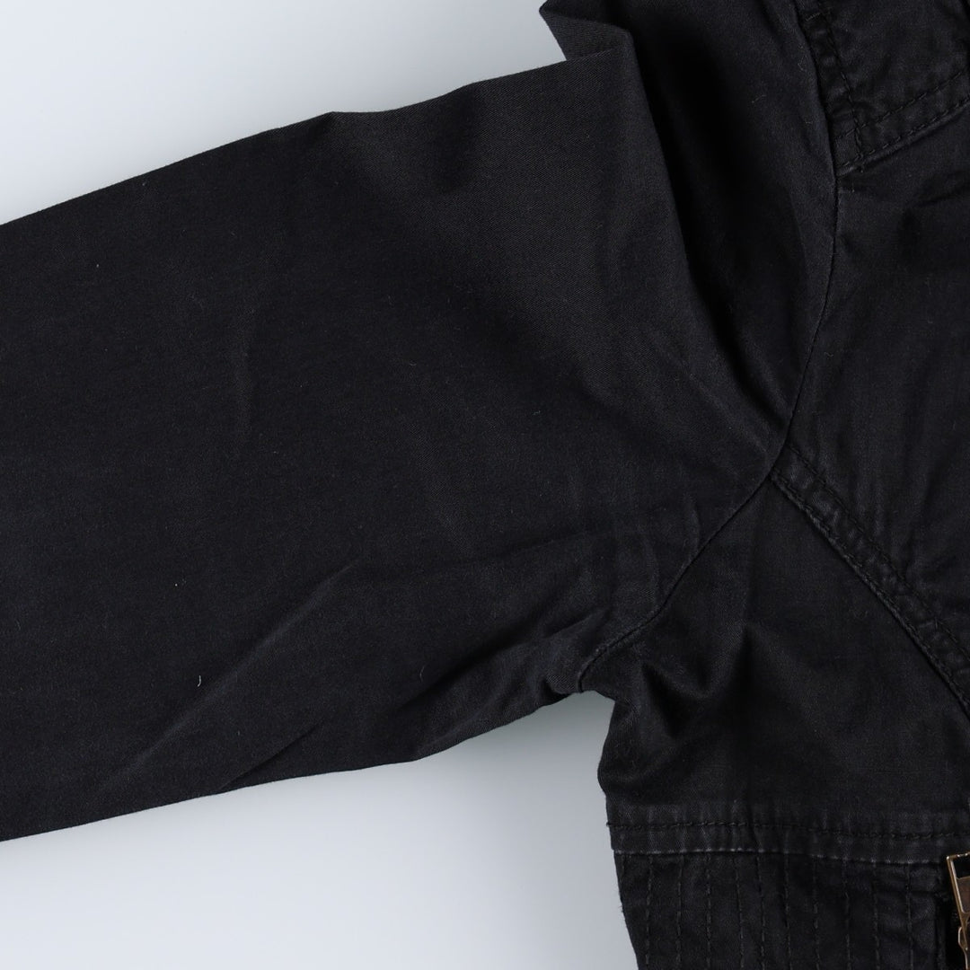 Just Jeans Cotton Jacket Napoleon Jacket Women's Size L (approx.) cotton black type Vintage Second Hand