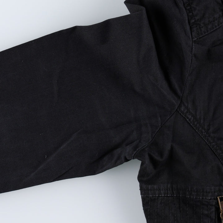 Just Jeans Cotton Jacket Napoleon Jacket Women's Size L (approx.) cotton black type Vintage Second Hand