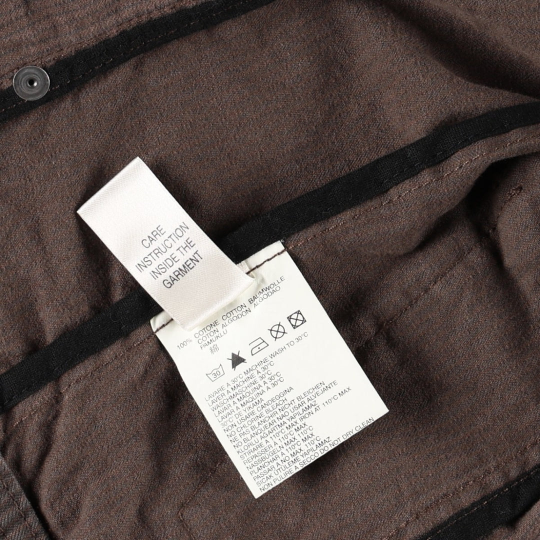Diesel DIESEL Stripe Pattern Cotton Jacket, Rider Jacket, Women's Size S (approx.) cotton brown type Vintage Second Hand