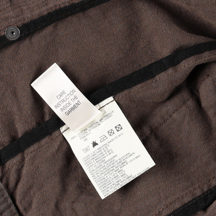 Diesel DIESEL Stripe Pattern Cotton Jacket, Rider Jacket, Women's Size S (approx.) cotton brown type Vintage Second Hand