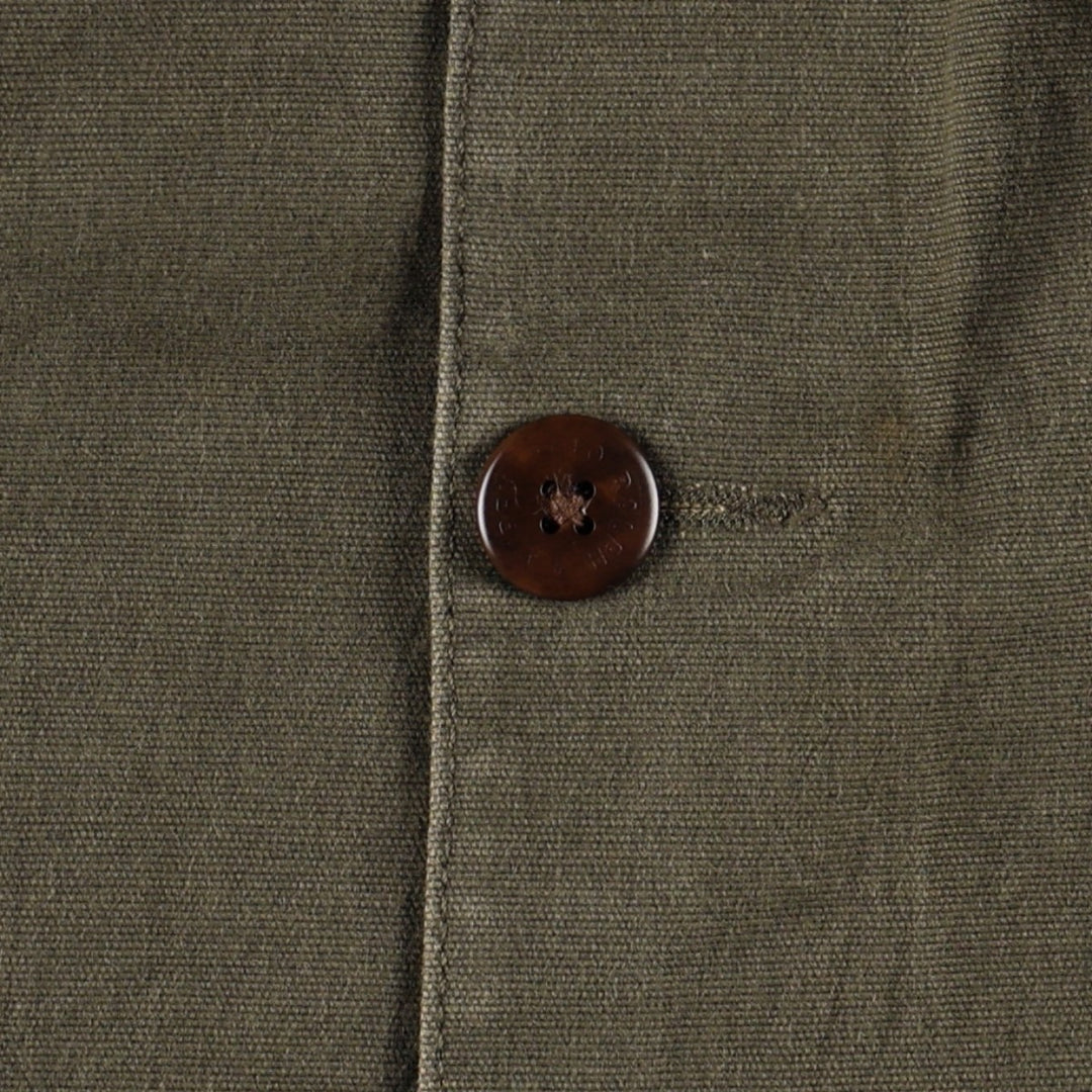 Ralph Lauren hunting jacket, women's size L (approx.) cotton Khaki type Vintage Second Hand