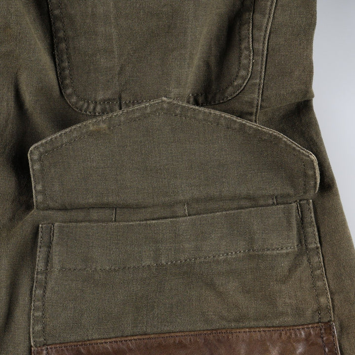 Ralph Lauren hunting jacket, women's size L (approx.) cotton Khaki type Vintage Second Hand