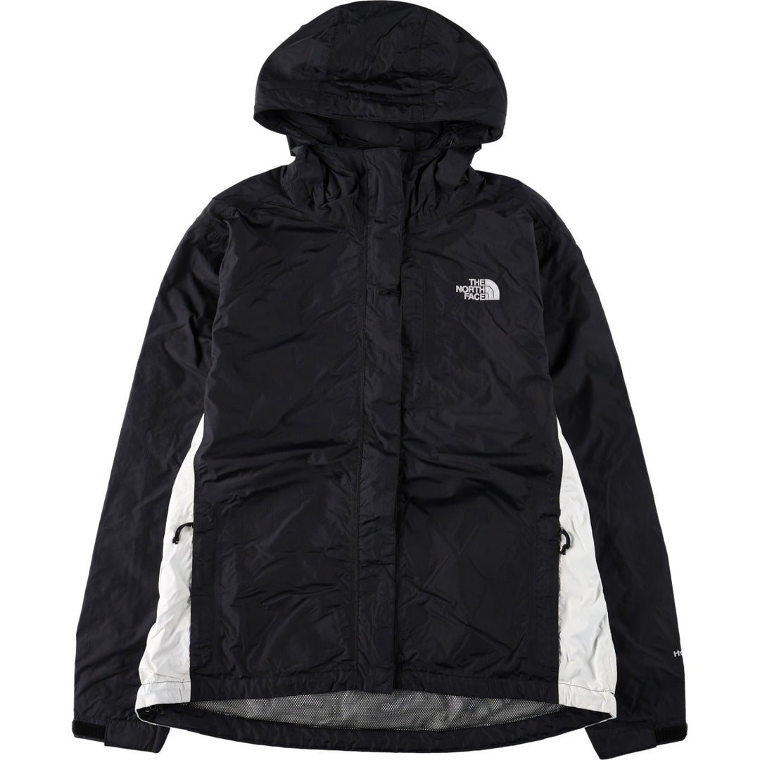 THE NORTH FACE HYVENT Mountain Parka Shell Jacket Women's L size Nylon black type Vintage Second Hand
