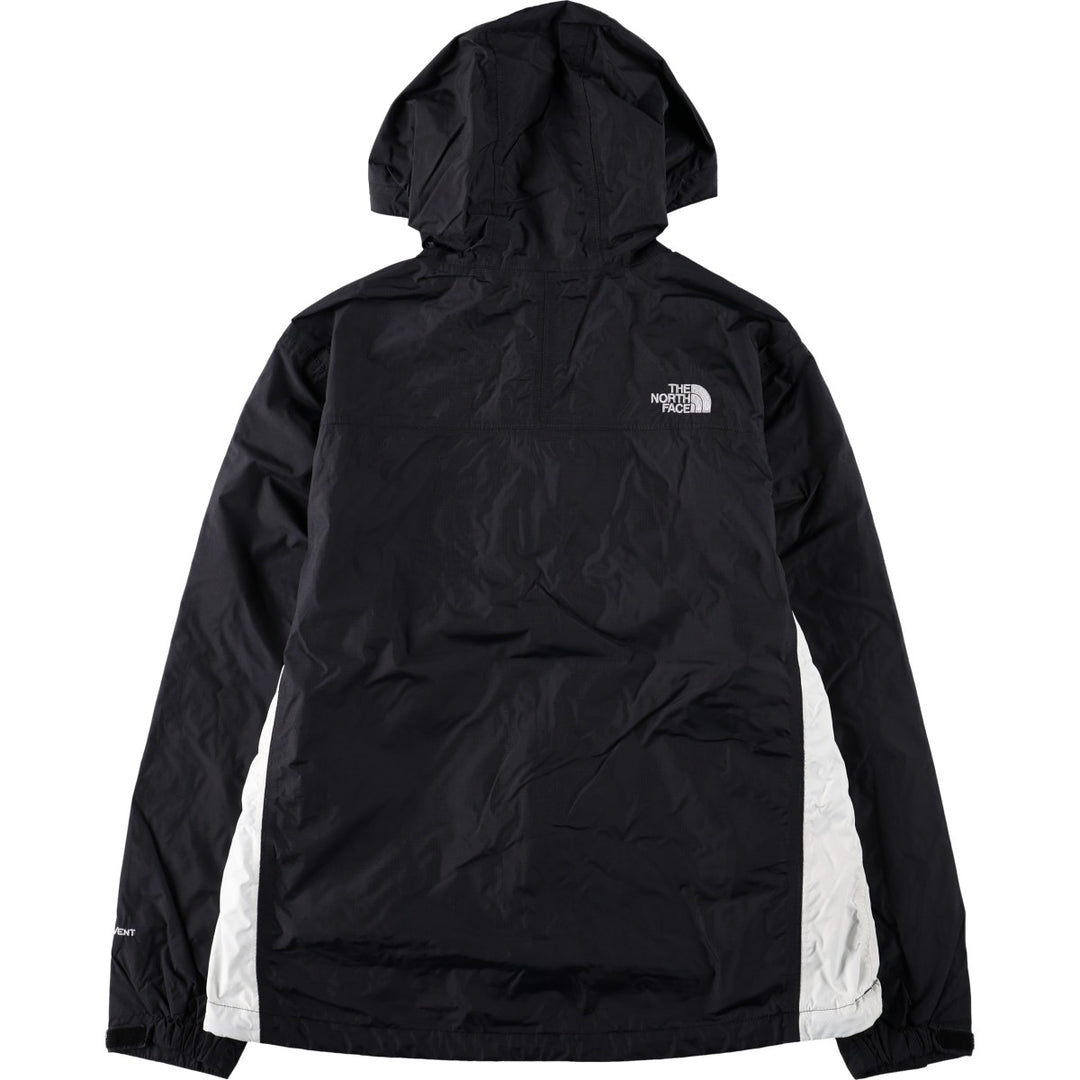THE NORTH FACE HYVENT Mountain Parka Shell Jacket Women's L size Nylon black type Vintage Second Hand