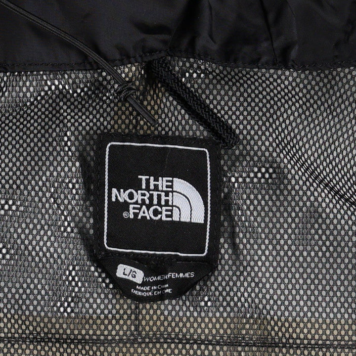 THE NORTH FACE HYVENT Mountain Parka Shell Jacket Women's L size Nylon black type Vintage Second Hand