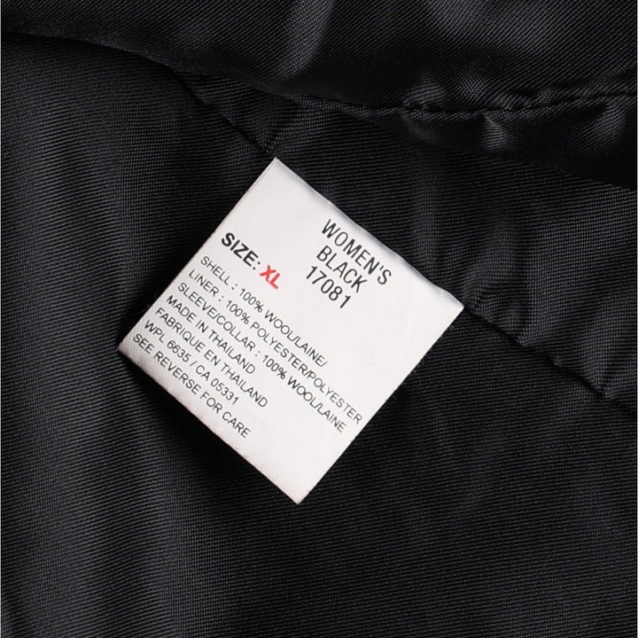 2000'S Woolrich Wool Jacket, Women's Size XL wool black type Vintage Second Hand