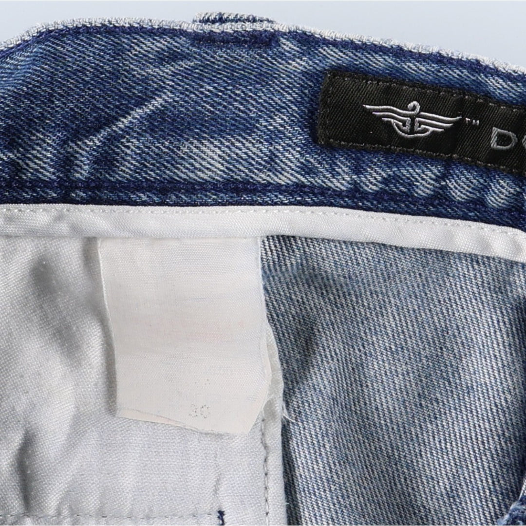 Dockers Women's XL (W31) Two-Pleat Denim Shorts unclear blue type Vintage Second Hand