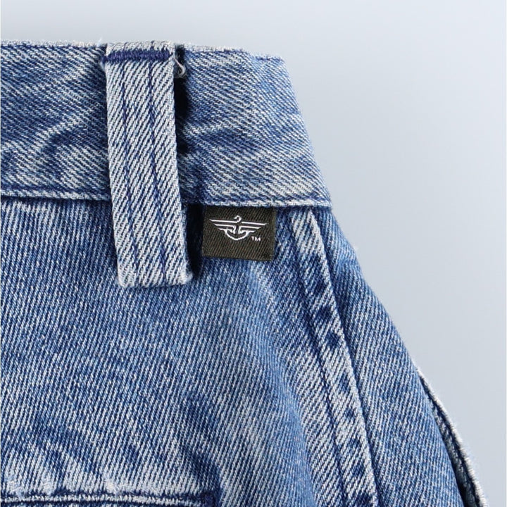 Dockers Women's XL (W31) Two-Pleat Denim Shorts unclear blue type Vintage Second Hand