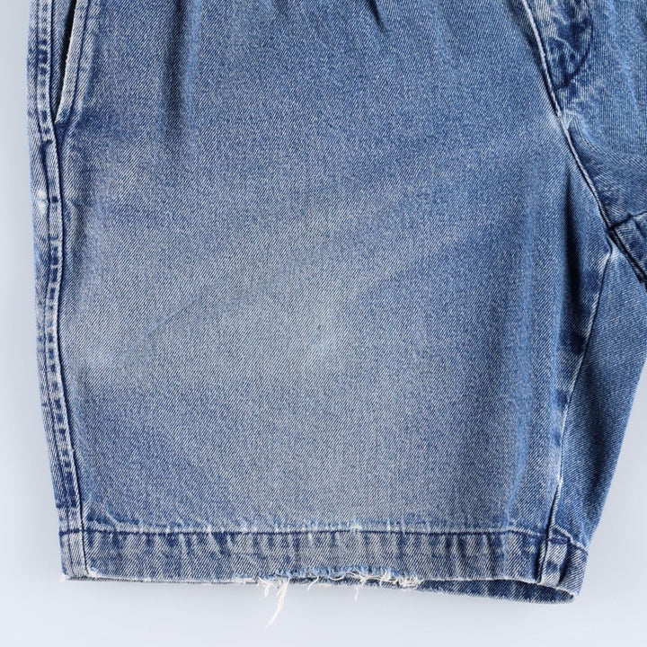 Dockers Women's XL (W31) Two-Pleat Denim Shorts unclear blue type Vintage Second Hand