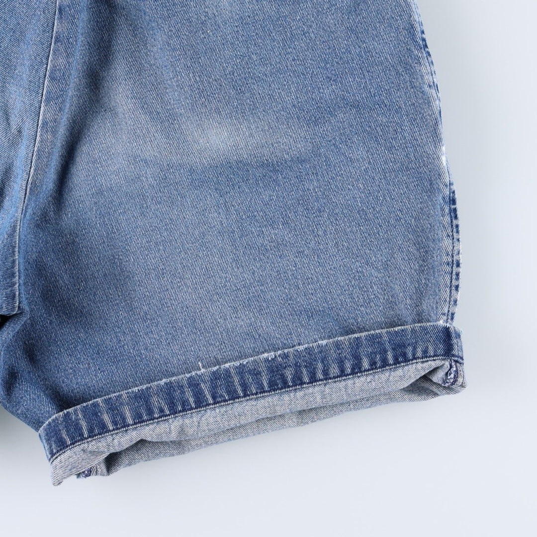 Dockers Women's XL (W31) Two-Pleat Denim Shorts unclear blue type Vintage Second Hand