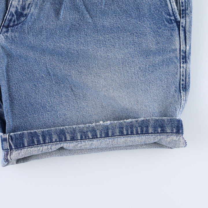 Dockers Women's XL (W31) Two-Pleat Denim Shorts unclear blue type Vintage Second Hand