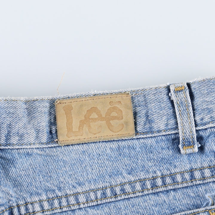 Lee denim shorts, women's size L (w30) cotton blue type Vintage Second Hand