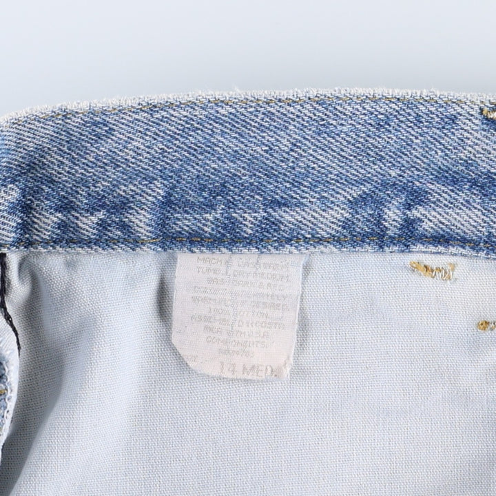 Lee denim shorts, women's size L (w30) cotton blue type Vintage Second Hand