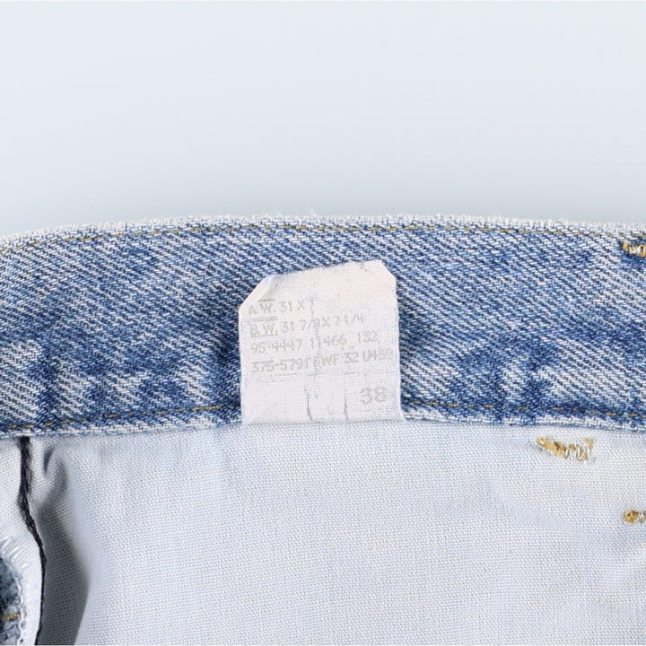 Lee denim shorts, women's size L (w30) cotton blue type Vintage Second Hand