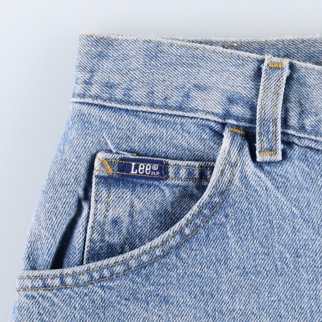 Lee denim shorts, women's size L (w30) cotton blue type Vintage Second Hand