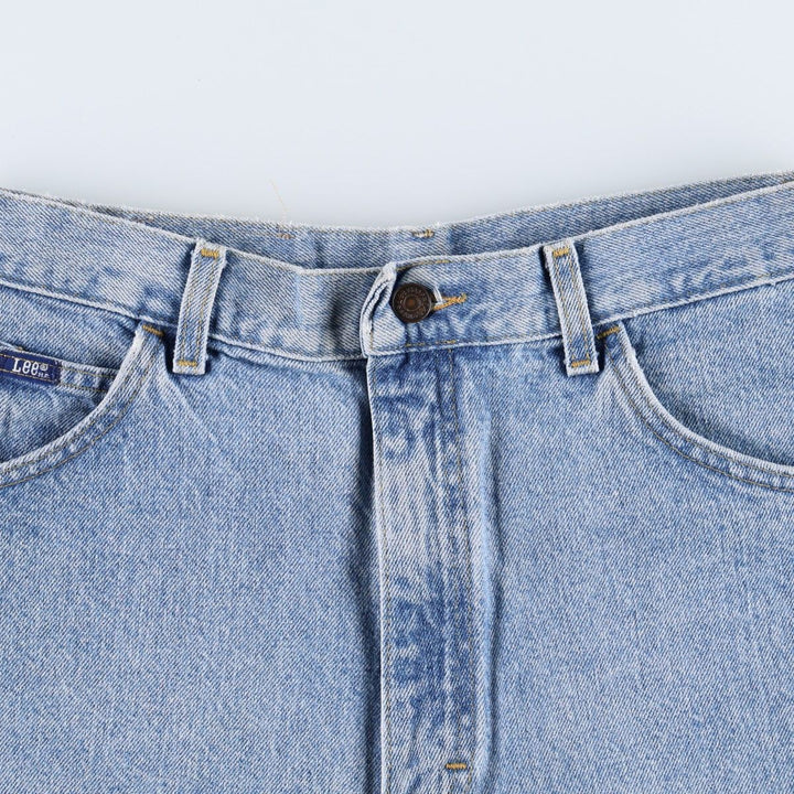 Lee denim shorts, women's size L (w30) cotton blue type Vintage Second Hand