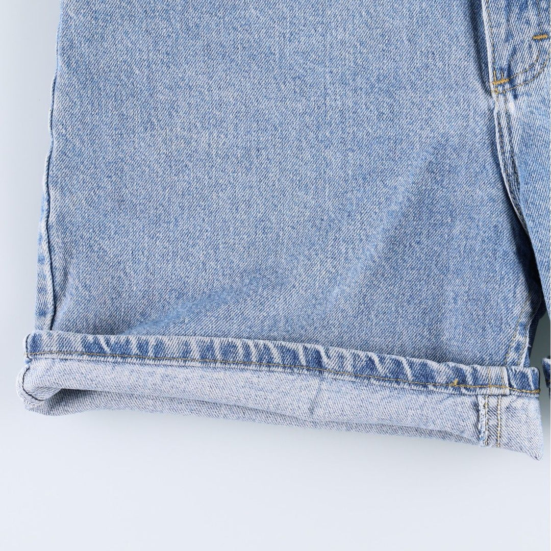 Lee denim shorts, women's size L (w30) cotton blue type Vintage Second Hand