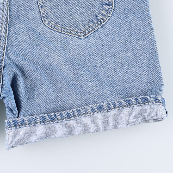 Lee denim shorts, women's size L (w30) cotton blue type Vintage Second Hand