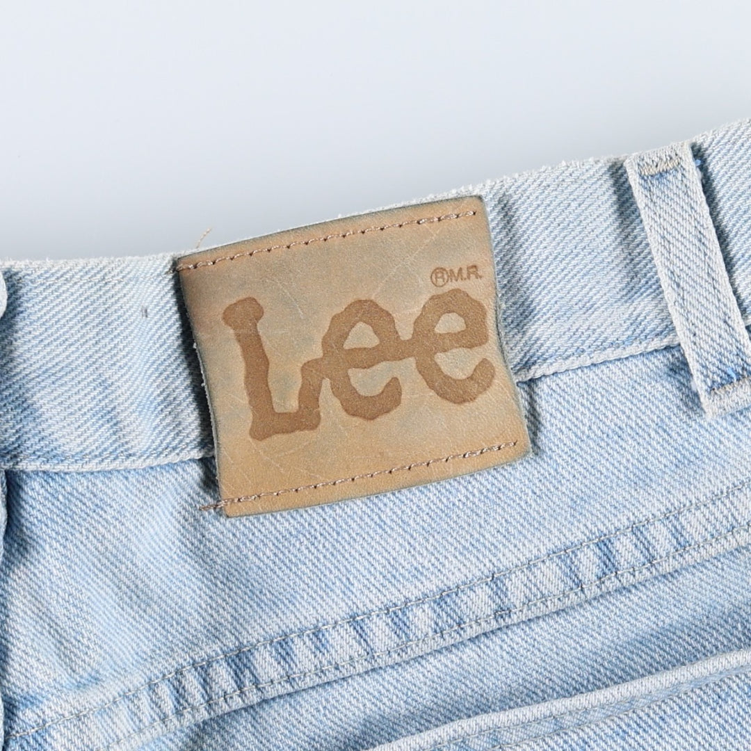Lee denim shorts, women's size L (equivalent to W29). cotton Blue type light blue Vintage Second Hand