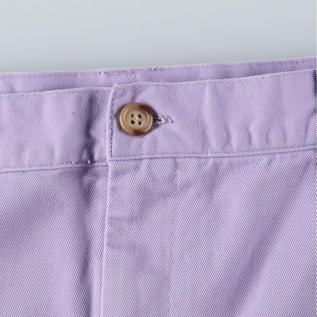 Ralph Lauren RALPH LAUREN SPORT Chino Shorts, Women's Size L (W30) cotton purple type Vintage Second Hand
