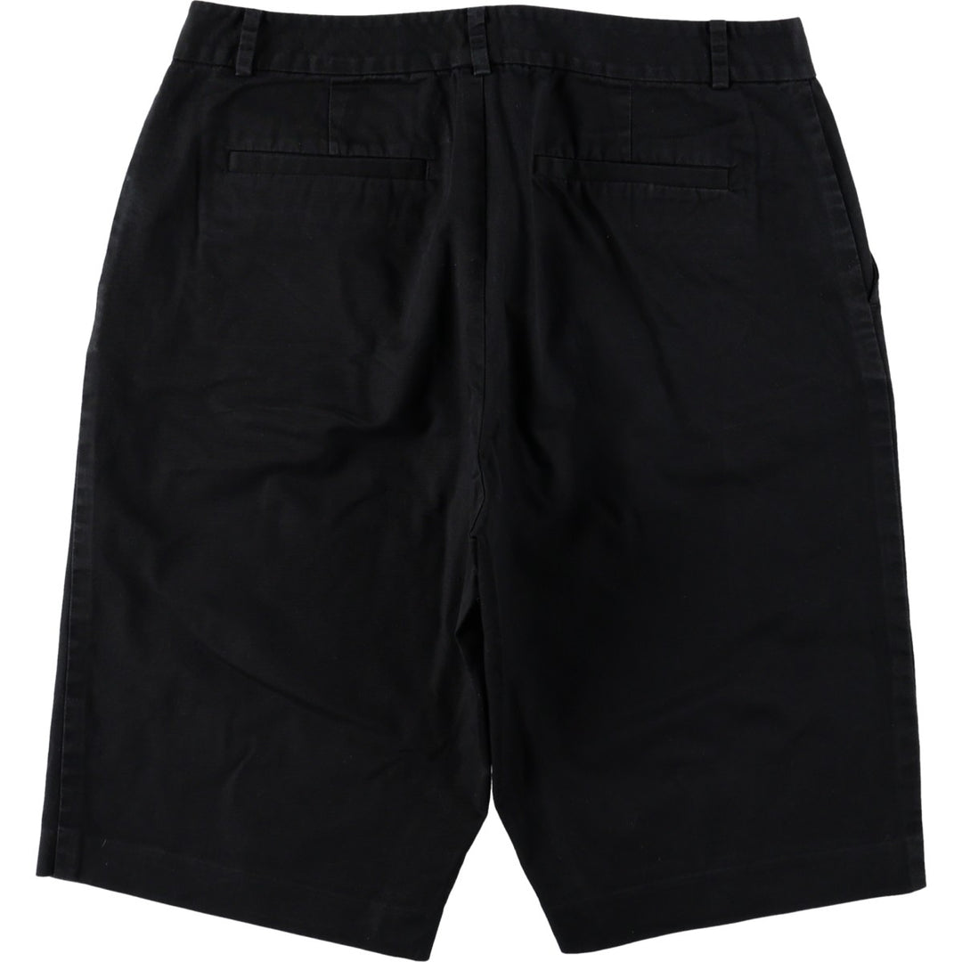 Ralph Lauren L-RL LAUREN ACTIVE Chino Shorts, Women's XL (W32) cotton black type Vintage Second Hand