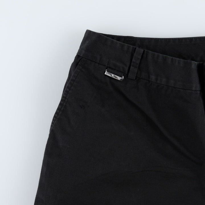 Ralph Lauren L-RL LAUREN ACTIVE Chino Shorts, Women's XL (W32) cotton black type Vintage Second Hand
