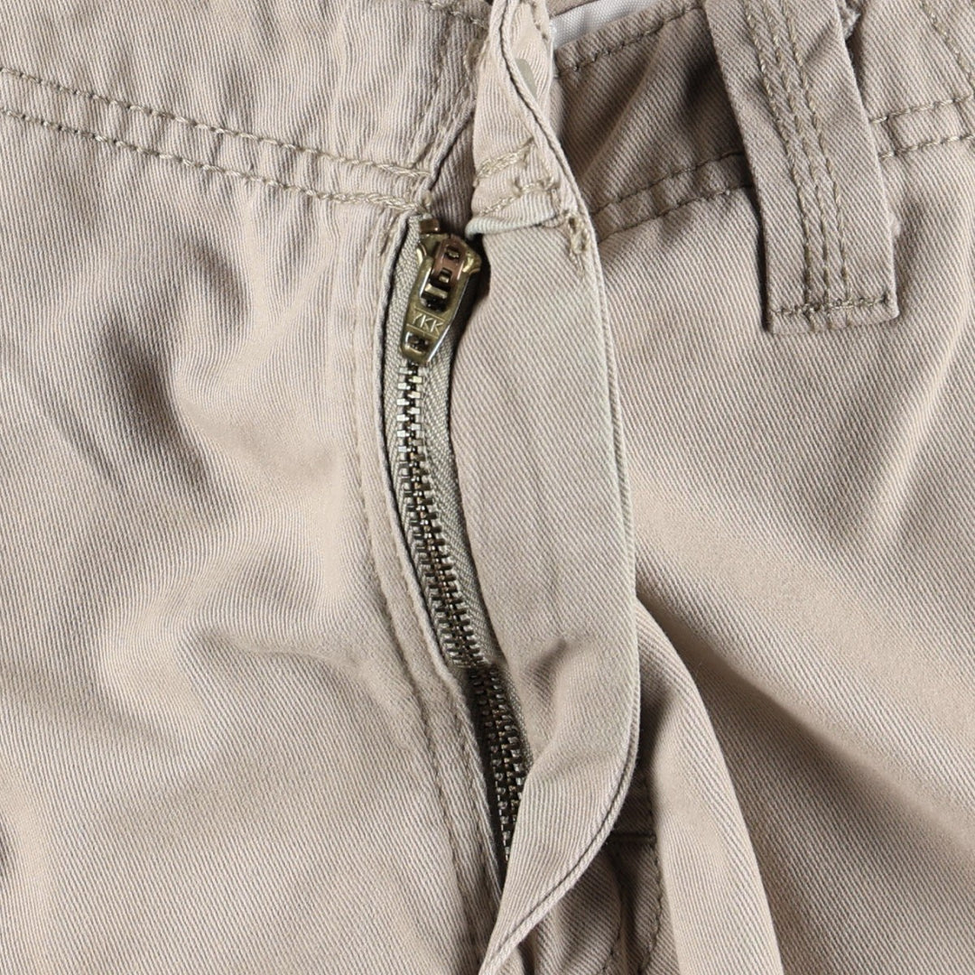 Lee cargo shorts, women's size XL (equivalent to W31). cotton Beige type Vintage Second Hand
