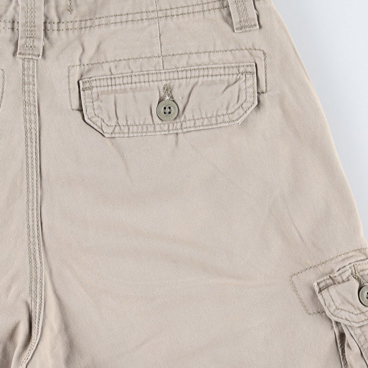 Lee cargo shorts, women's size XL (equivalent to W31). cotton Beige type Vintage Second Hand