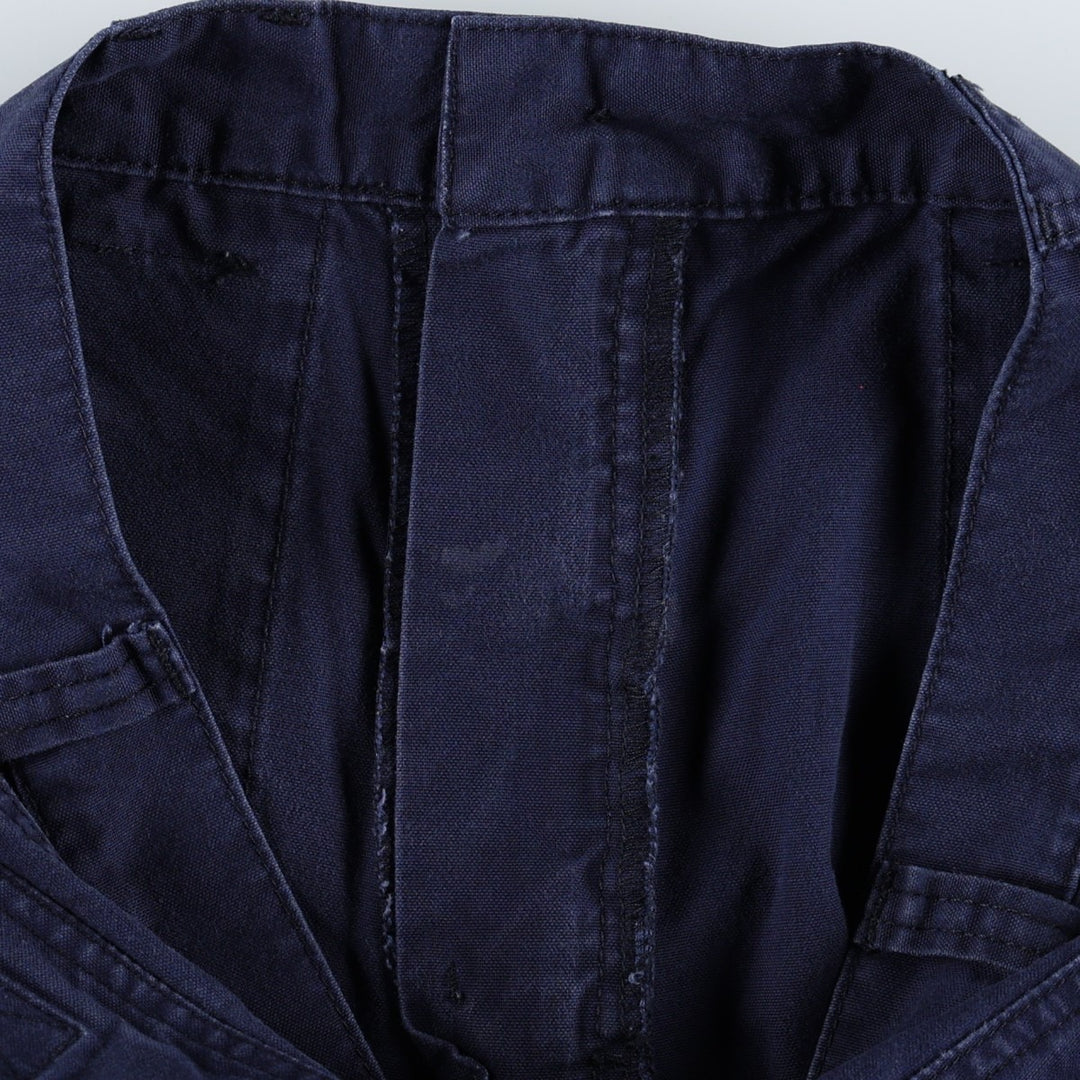 Eddie Bauer Bush Shorts Cargo Shorts Women's L (equivalent to W30) cotton navy blue type Vintage Second Hand