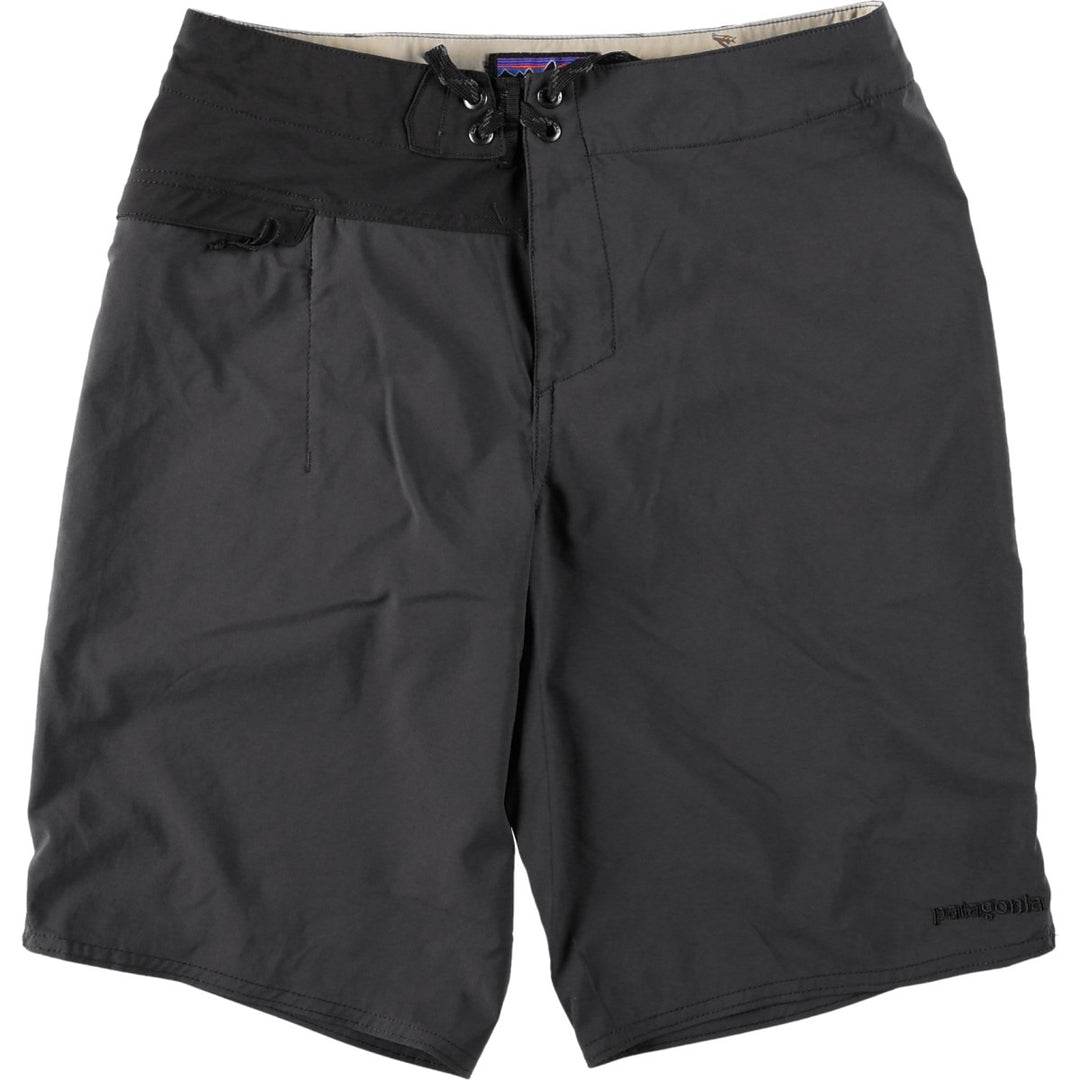 Patagonia Stretch Hydro Planning Board Shorts 86563FA17 Nylon Shorts Half Pants Women's Size M polyester gray type Vintage Second Hand