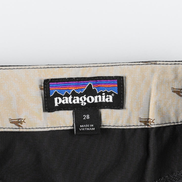 Patagonia Stretch Hydro Planning Board Shorts 86563FA17 Nylon Shorts Half Pants Women's Size M polyester gray type Vintage Second Hand