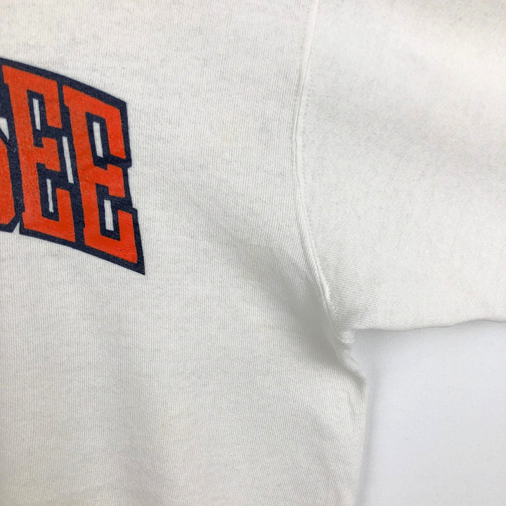 90'S Russell College Sweatshirt, Made in USA, Men's XL, Vintage cotton white type Vintage Second Hand
