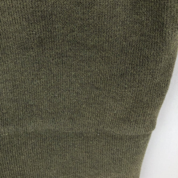 Ralph Lauren POLO RALPH LAUREN Shawl Collar Sweatshirt (Men's Size S) cotton Khaki type sage green Vintage Second Hand