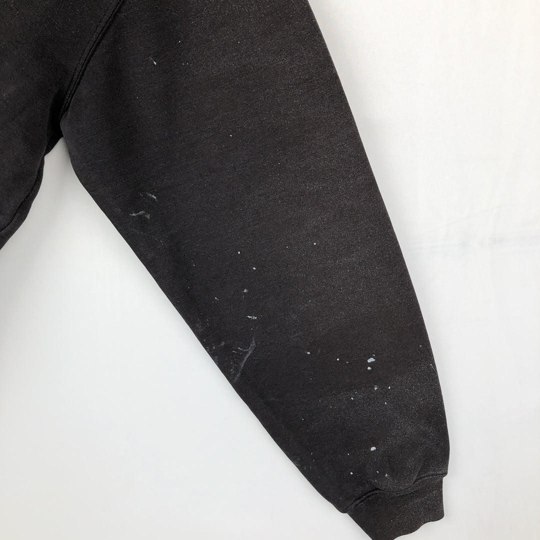Carhartt Painted One-Point Logo Sweatshirt, Men's XL cotton black type Vintage Second Hand