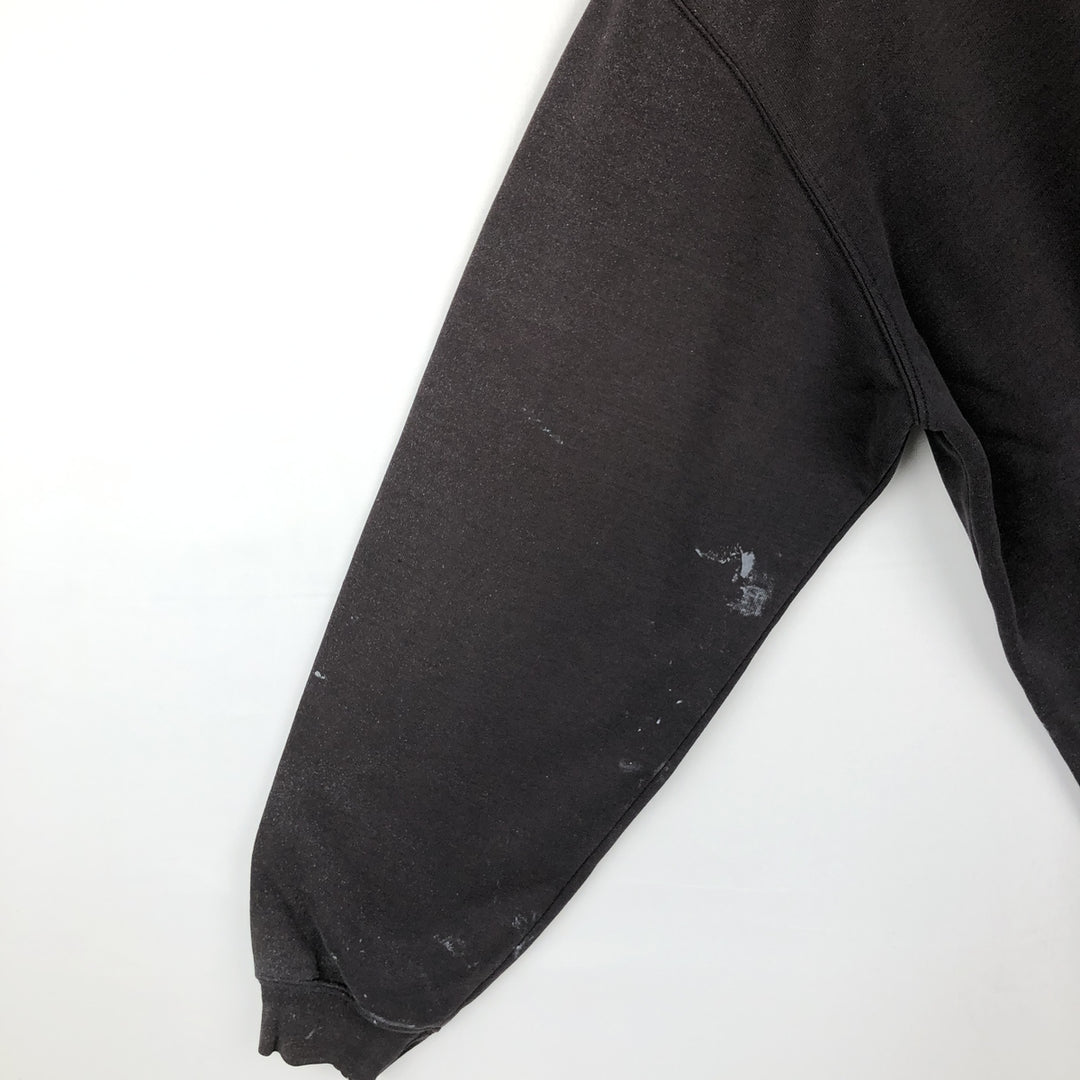 Carhartt Painted One-Point Logo Sweatshirt, Men's XL cotton black type Vintage Second Hand