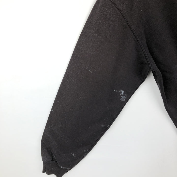 Carhartt Painted One-Point Logo Sweatshirt, Men's XL cotton black type Vintage Second Hand