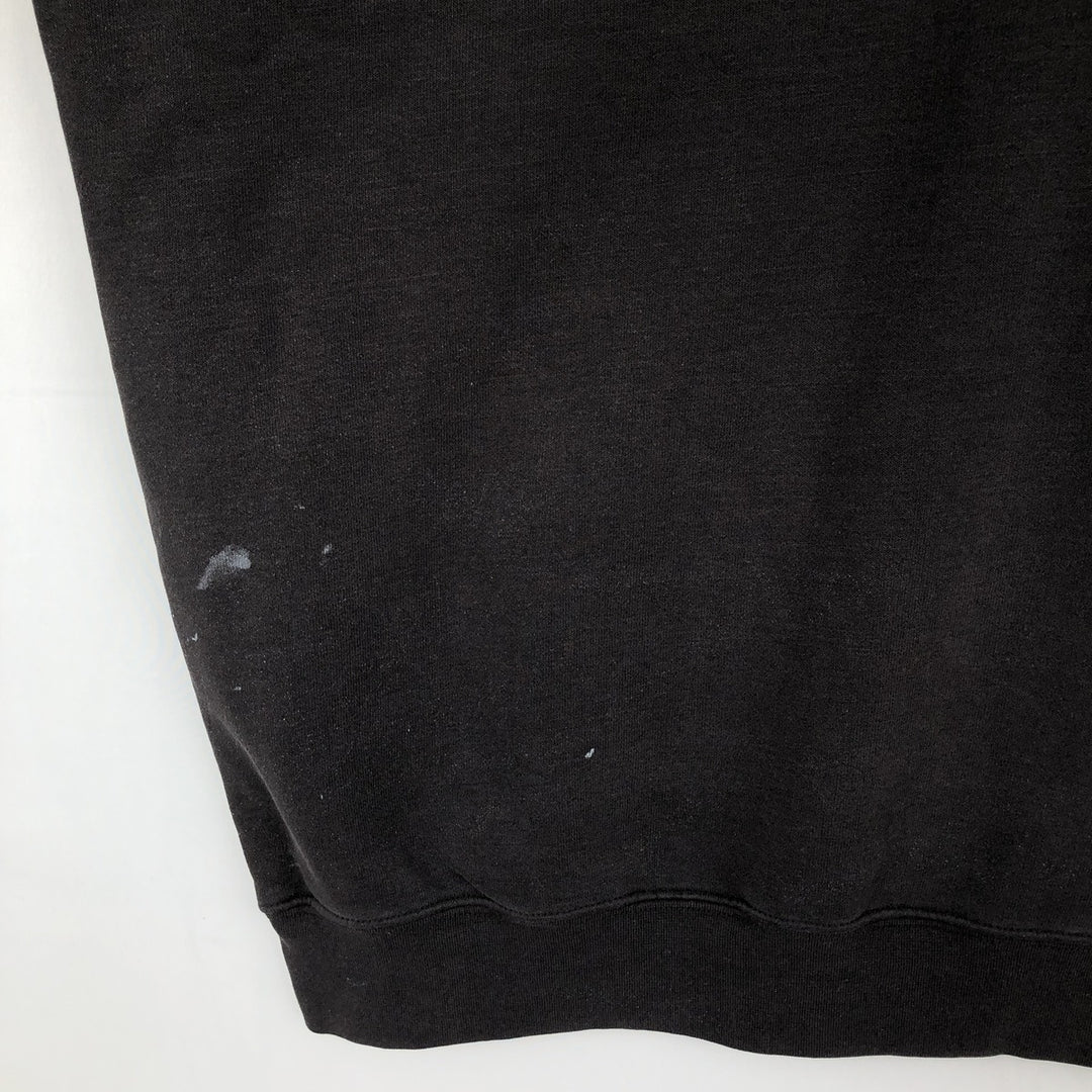 Carhartt Painted One-Point Logo Sweatshirt, Men's XL cotton black type Vintage Second Hand