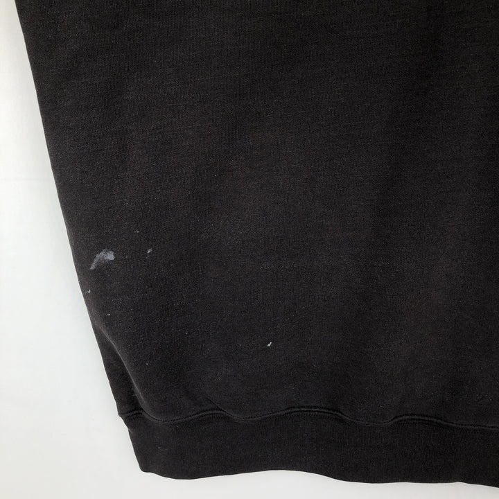 Carhartt Painted One-Point Logo Sweatshirt, Men's XL cotton black type Vintage Second Hand