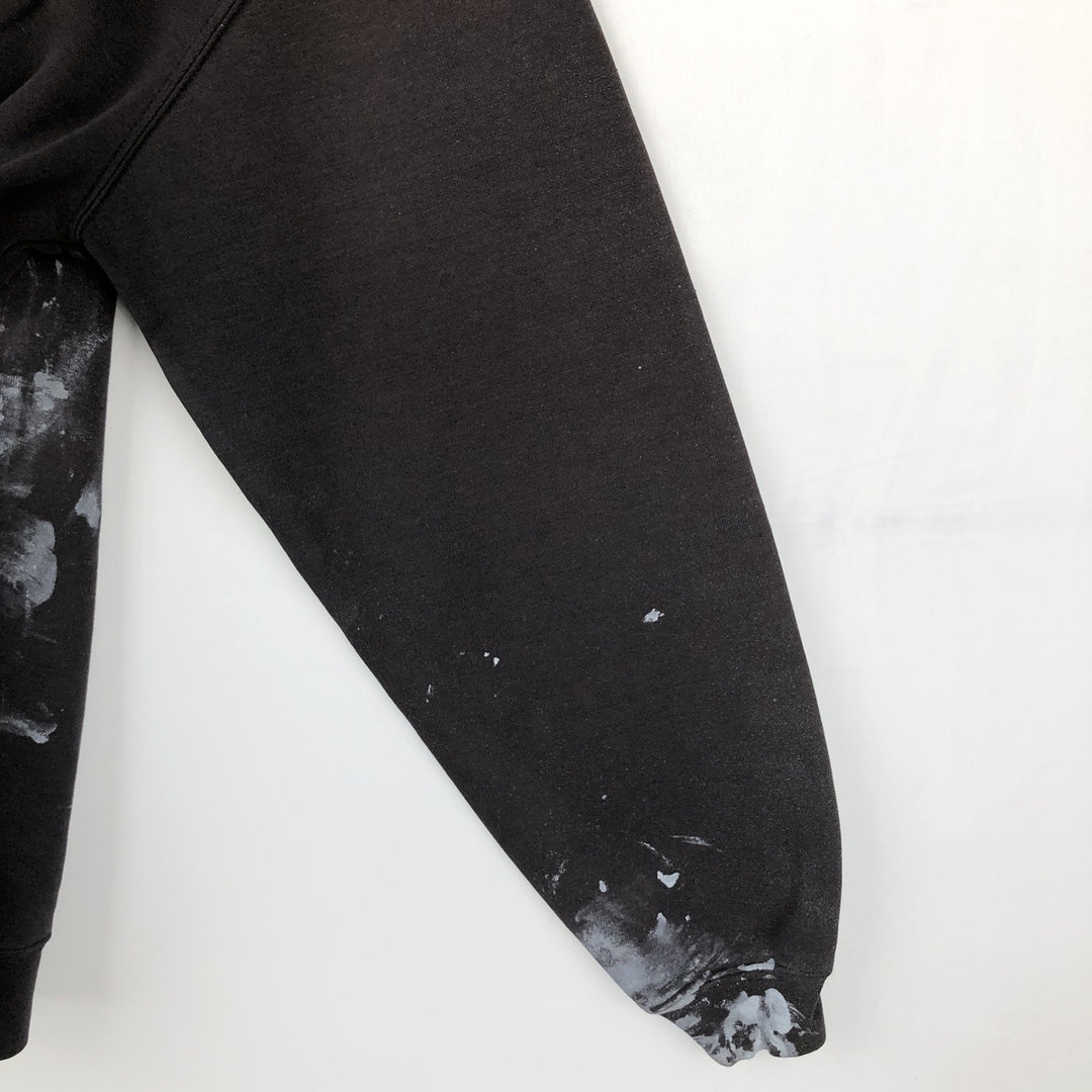 Carhartt Painted One-Point Logo Sweatshirt, Men's XL cotton black type Vintage Second Hand