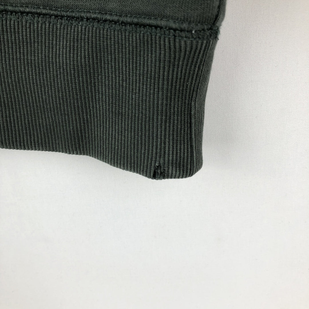 Carhartt sweatshirt, men's size L cotton Green type dark green Vintage Second Hand