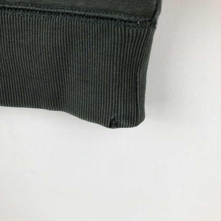 Carhartt sweatshirt, men's size L cotton Green type dark green Vintage Second Hand