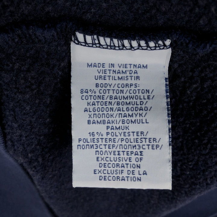 Ralph Lauren POLO RALPH LAUREN One-point logo sweatshirt, sweatshirt, men's XL size cotton navy blue type Vintage Second Hand