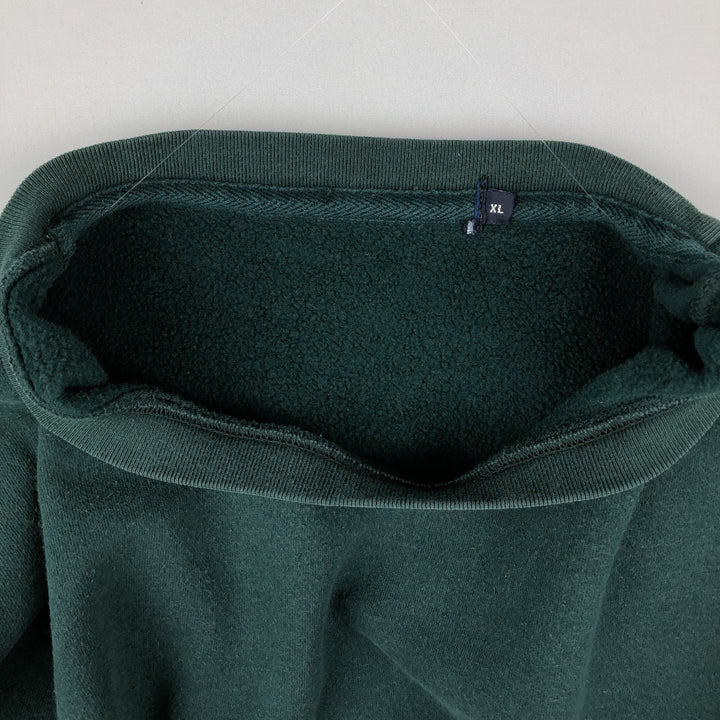 Ralph Lauren plain blank sweatshirt, men's size XL (approx.) unclear Green type dark green Vintage Second Hand