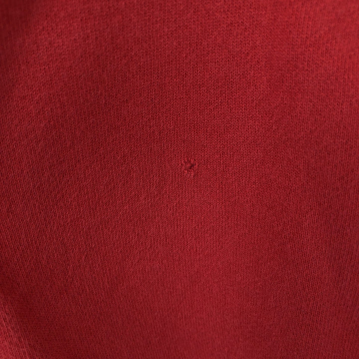 Ralph Lauren POLO by Ralph Lauren One Point Logo Sweatshirt Trainer Men's L size cotton red type Vintage Second Hand