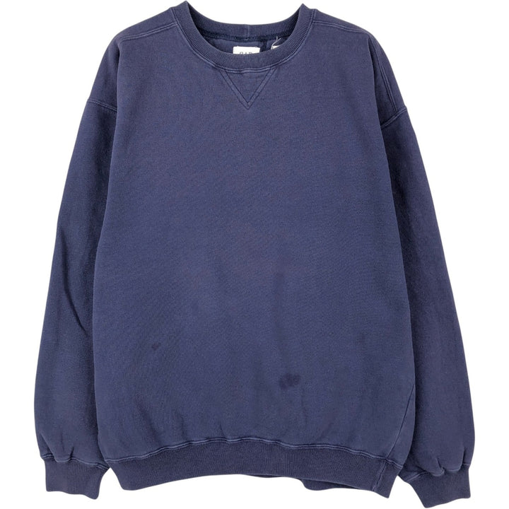 GAP Plain Blank Sweatshirt (Men's Size M) unclear navy blue type Vintage Second Hand
